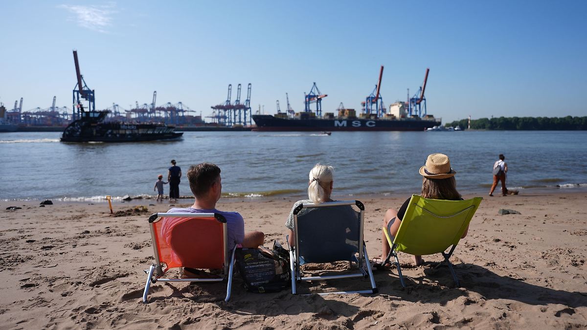 Leichte Abkühlung nach heißen Tagen im Norden