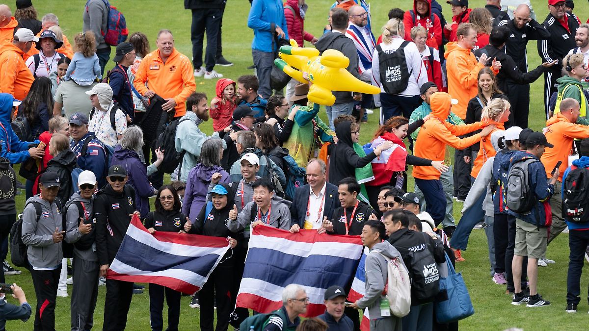 Finale bei den World Transplant Games in Dresden