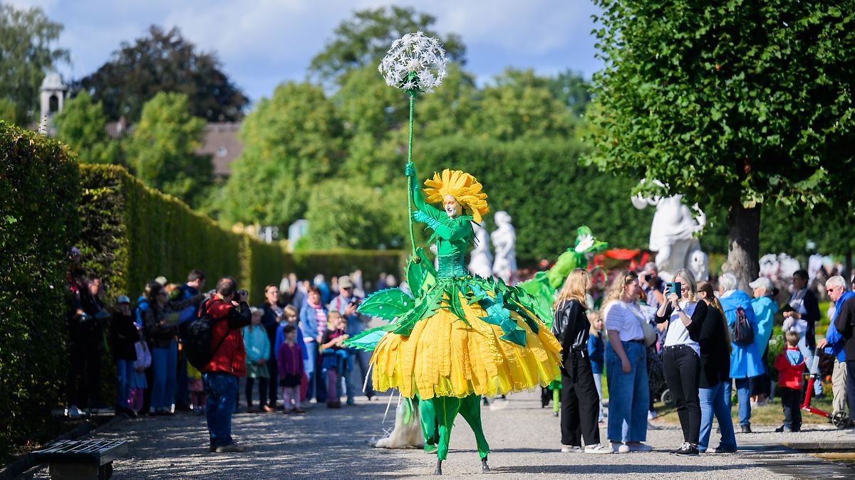 Sommerfest in Hannover zum 350. im Großen Garten
