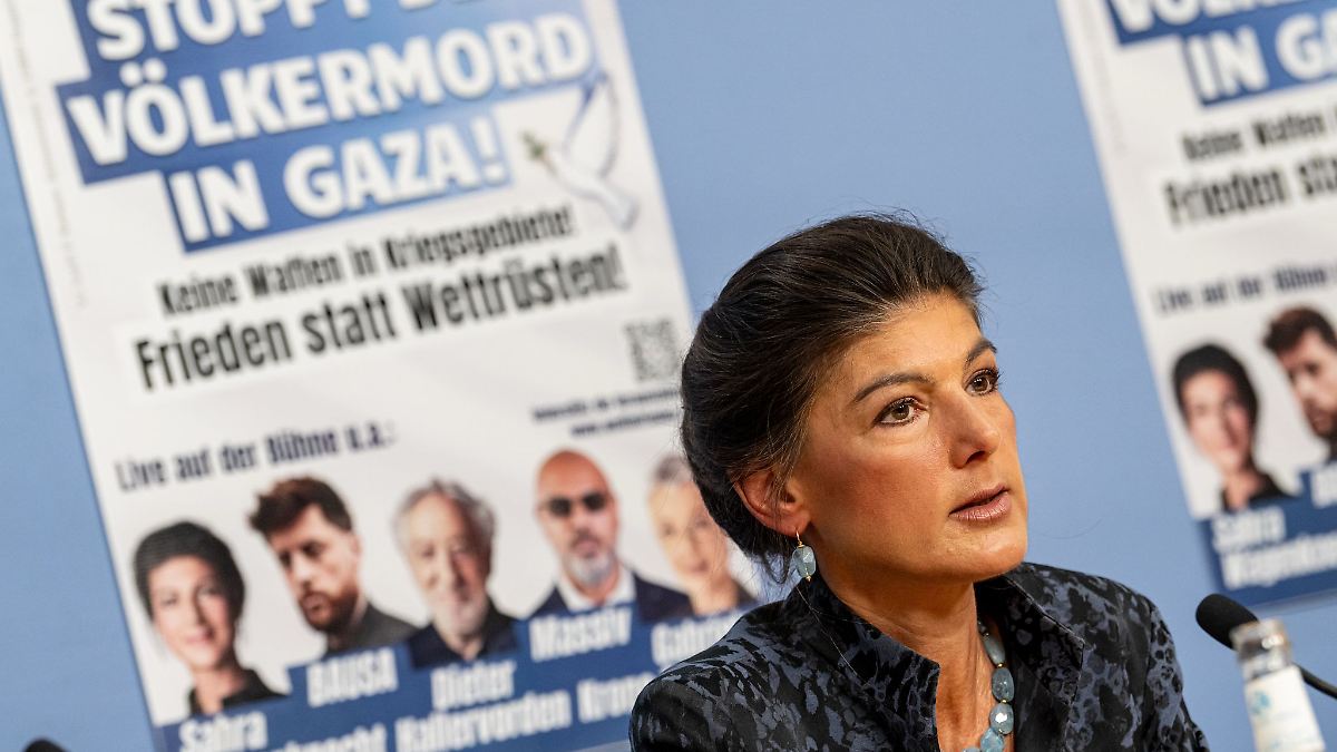 Gaza-Demo mit Wagenknecht muss wohl umziehen