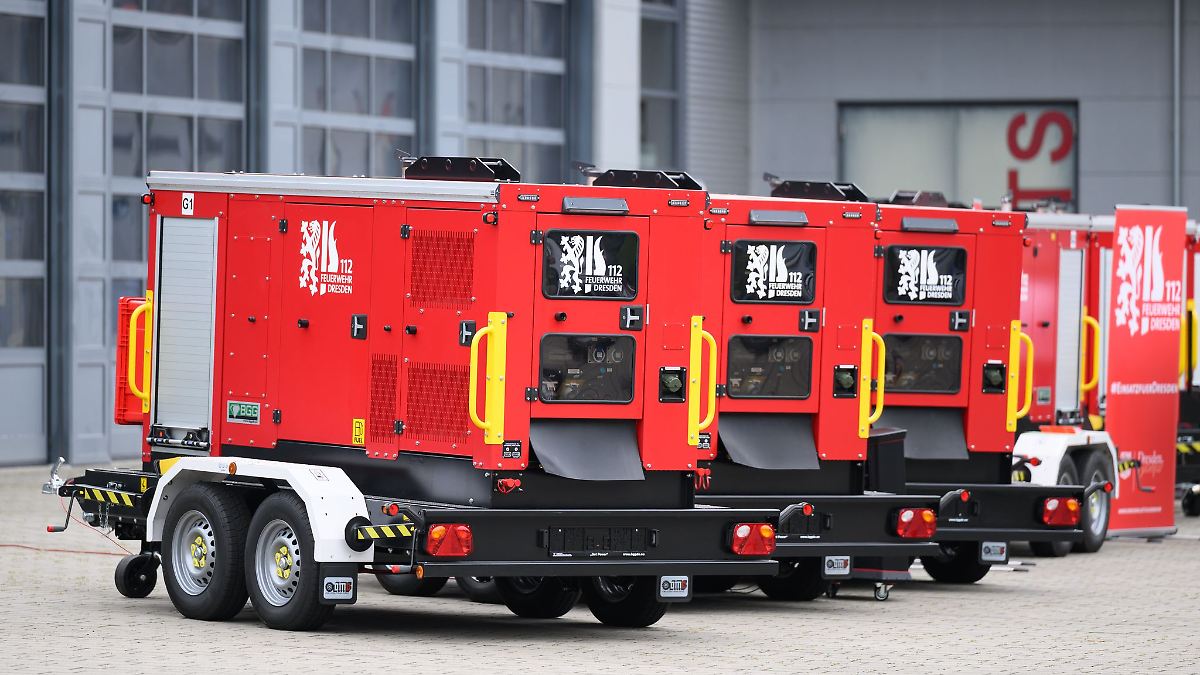 Neue Notstromaggregate - Dresden baut Krisenvorsorge aus