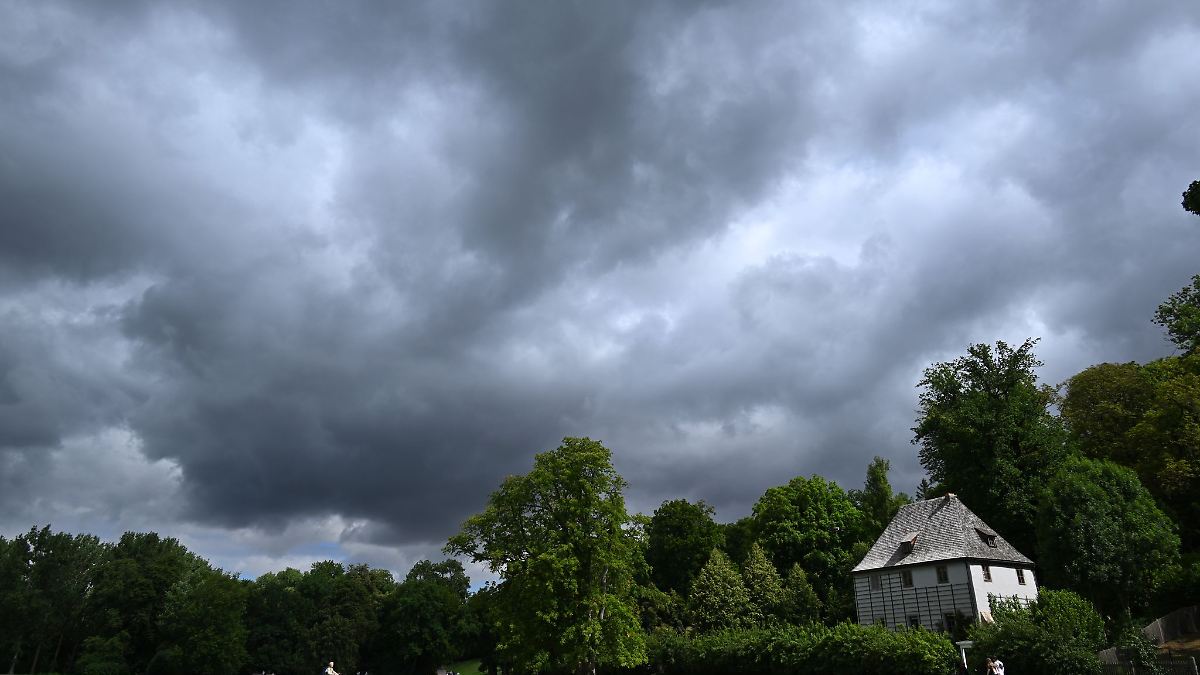 Wind und Wolken zum Wochenbeginn in Thüringen