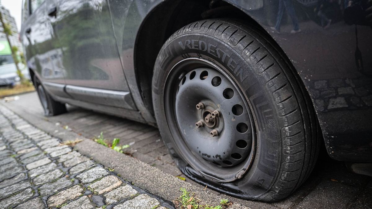 Zerstörte Autoreifen – Verdächtiger gefasst