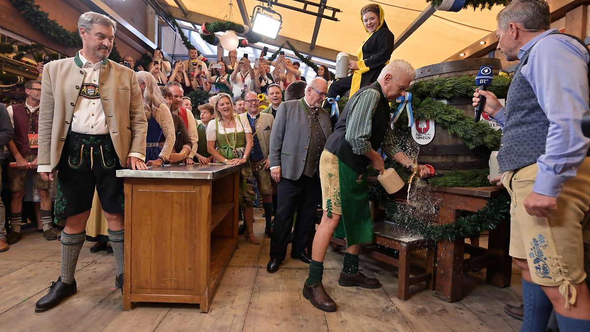 Anzapf-Wahlkampf? Münchner CSU-OB-Kandidat auch am Bierfass