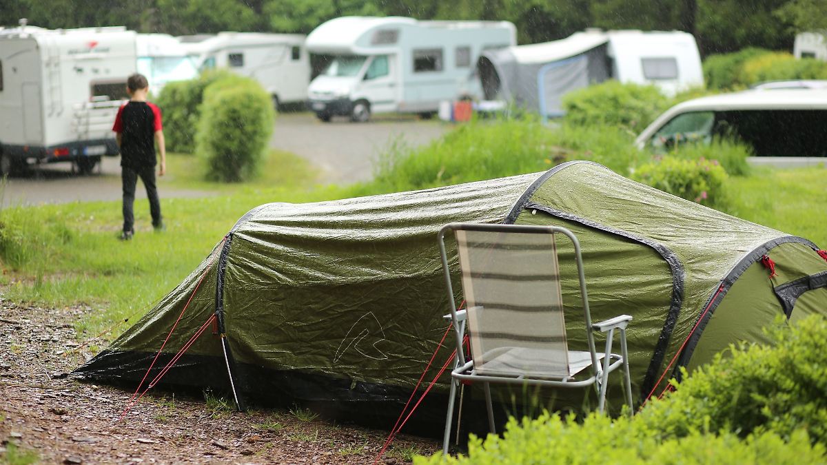 Campingplätze mit positiver Bilanz trotz verregnetem Sommer