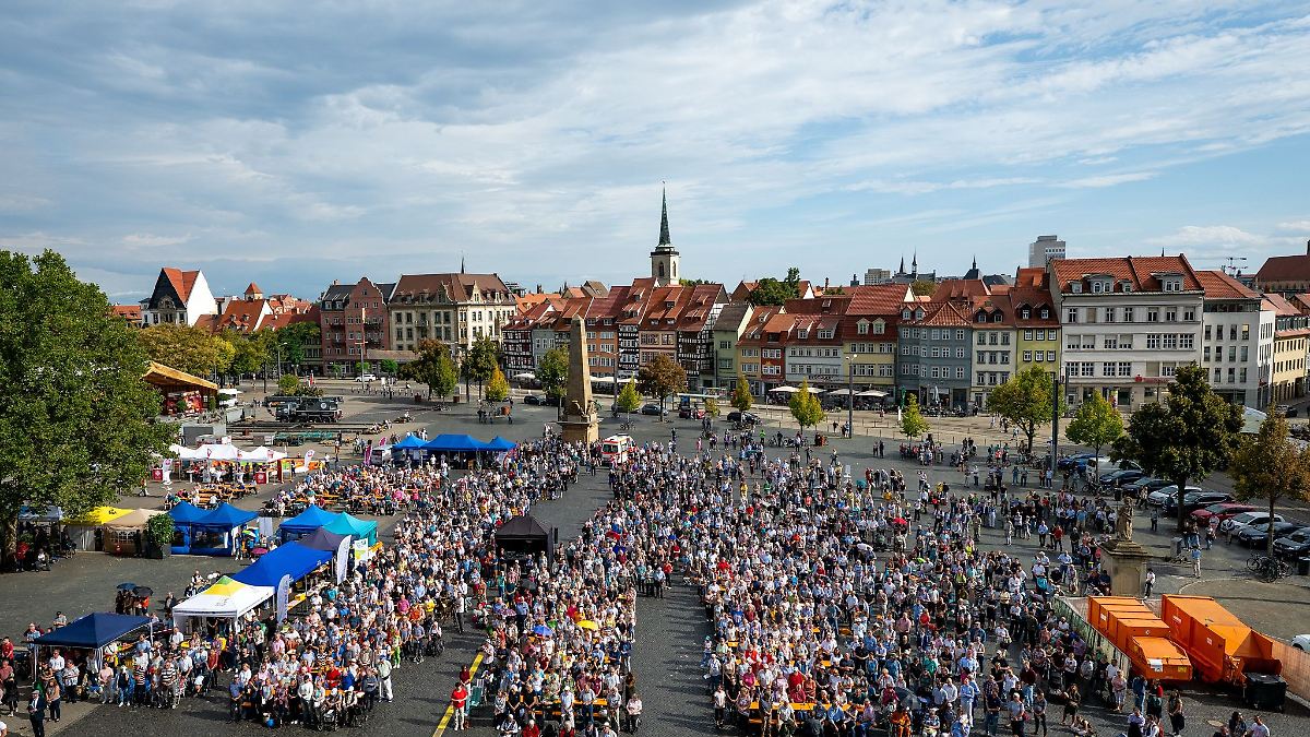 Katholiken feiern Wallfahrtsgottesdienst am Erfurter Dom