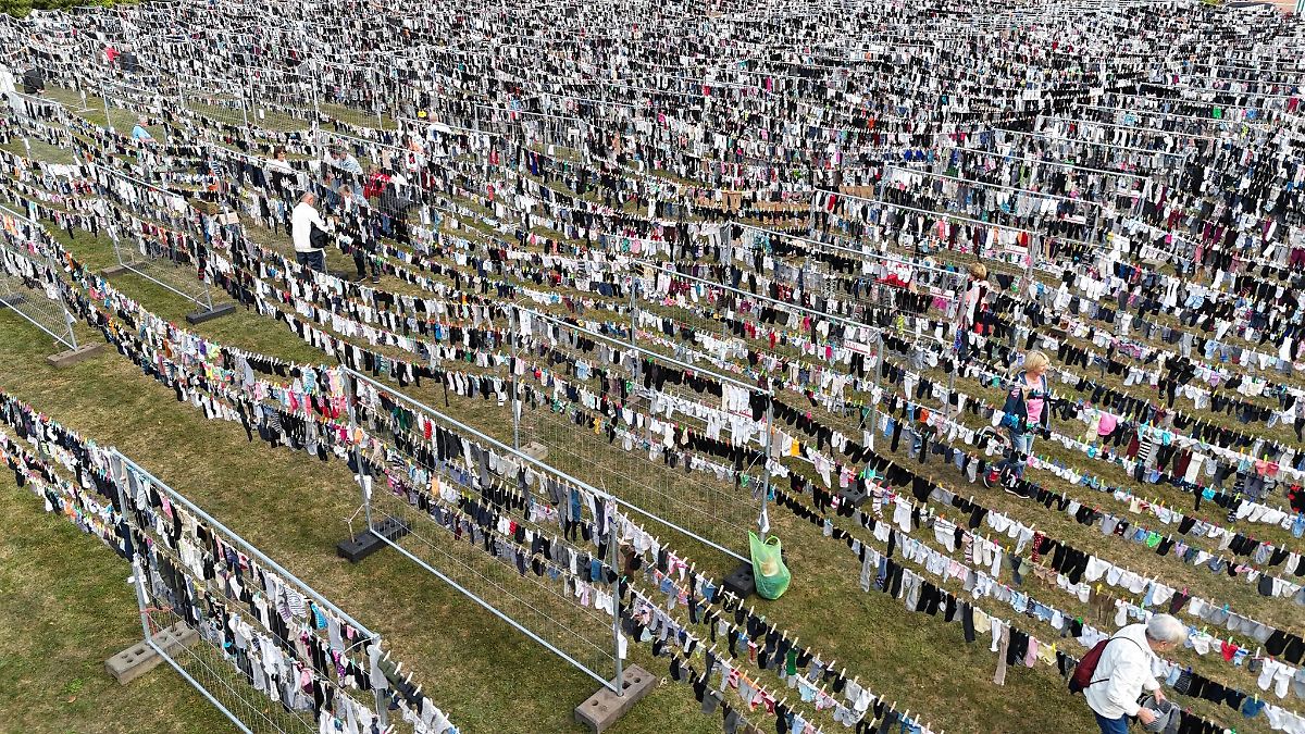 Kurioser Socken-Weltrekord in Zeulenroda jetzt amtlich