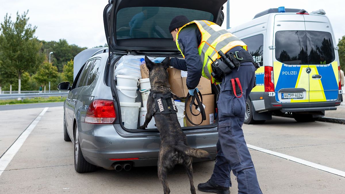 Drogen im Verkehr - Polizei setzt Spürhunde und Aufklärung