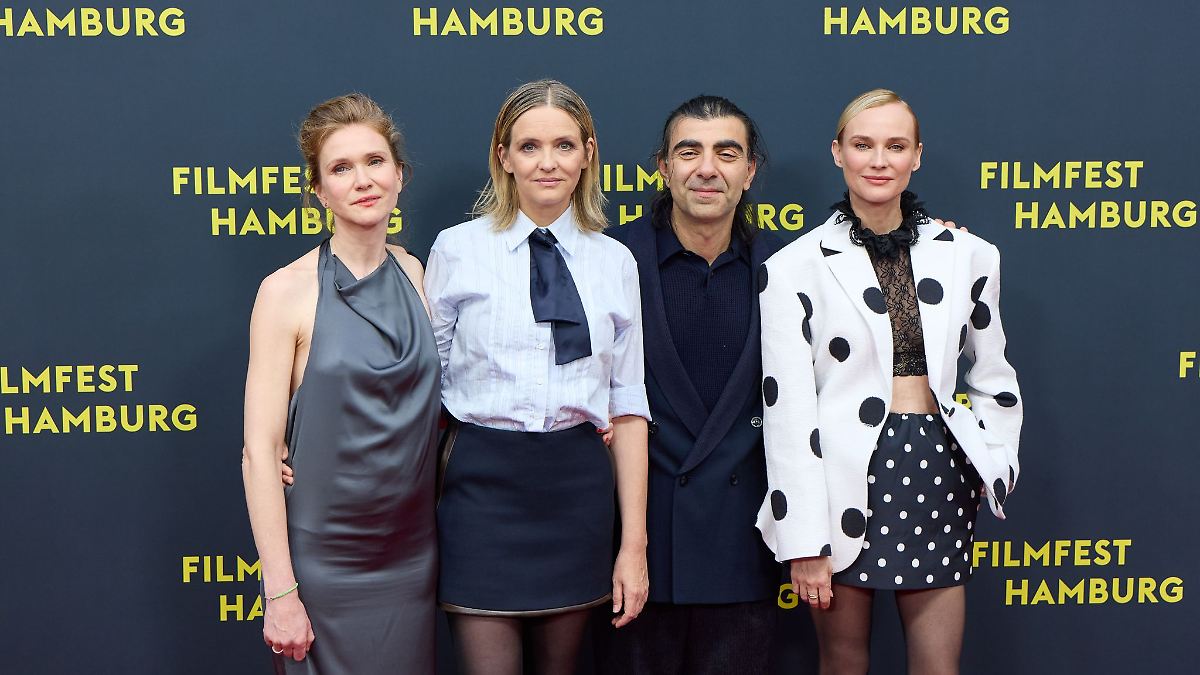 Fatih Akin und Diane Kruger bei Filmfestival in Hamburg
