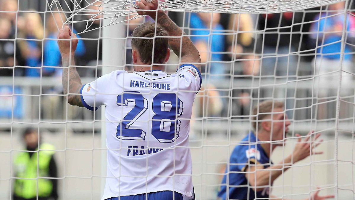 Karlsruher SC auch in Dresden ohne Abwehrchef Franke