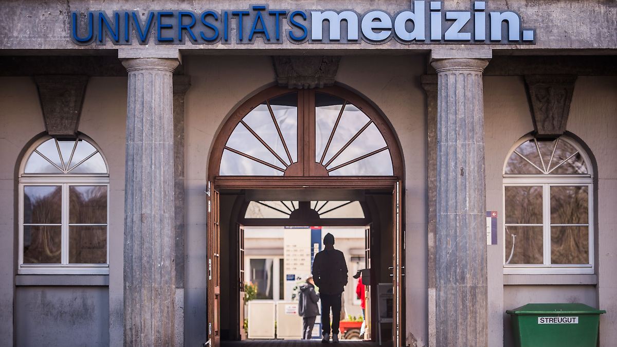Wasserschaden auf dem Gelände der Universitätsmedizin Mainz