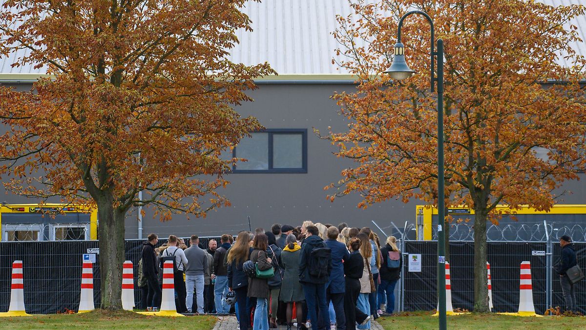 Probelauf im Magdeburger Interims-Gerichtsgebäude