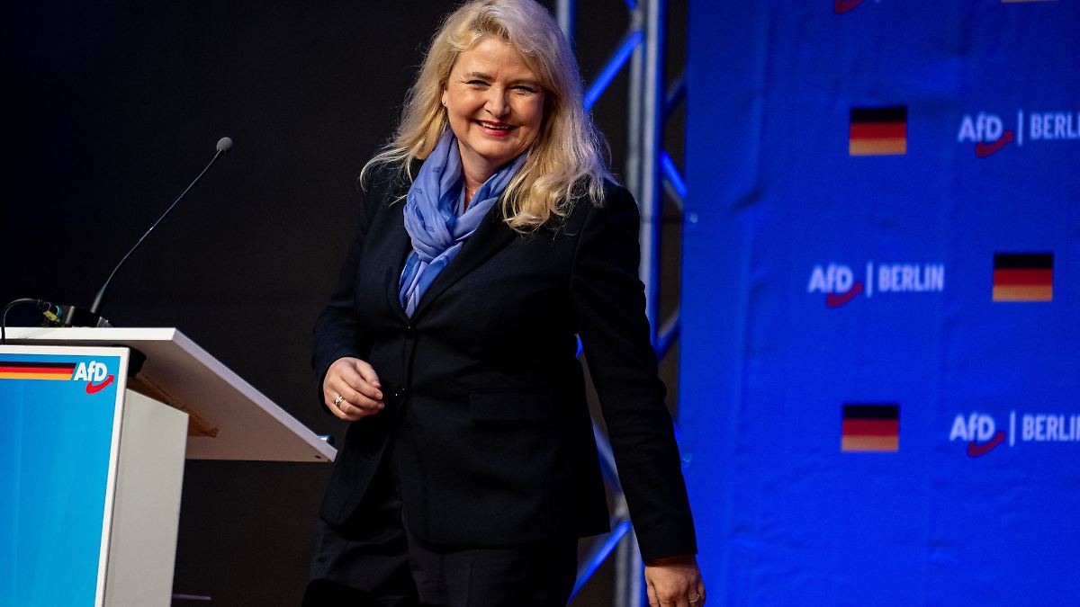 Brinker führt Berliner AfD in den Wahlkampf