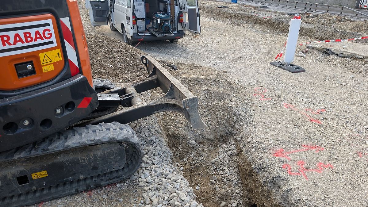 Hohlräume unter Straße - wichtige Route in München gesperrt