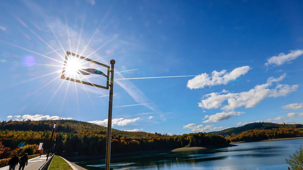 Sonne und milde Temperaturen in NRW