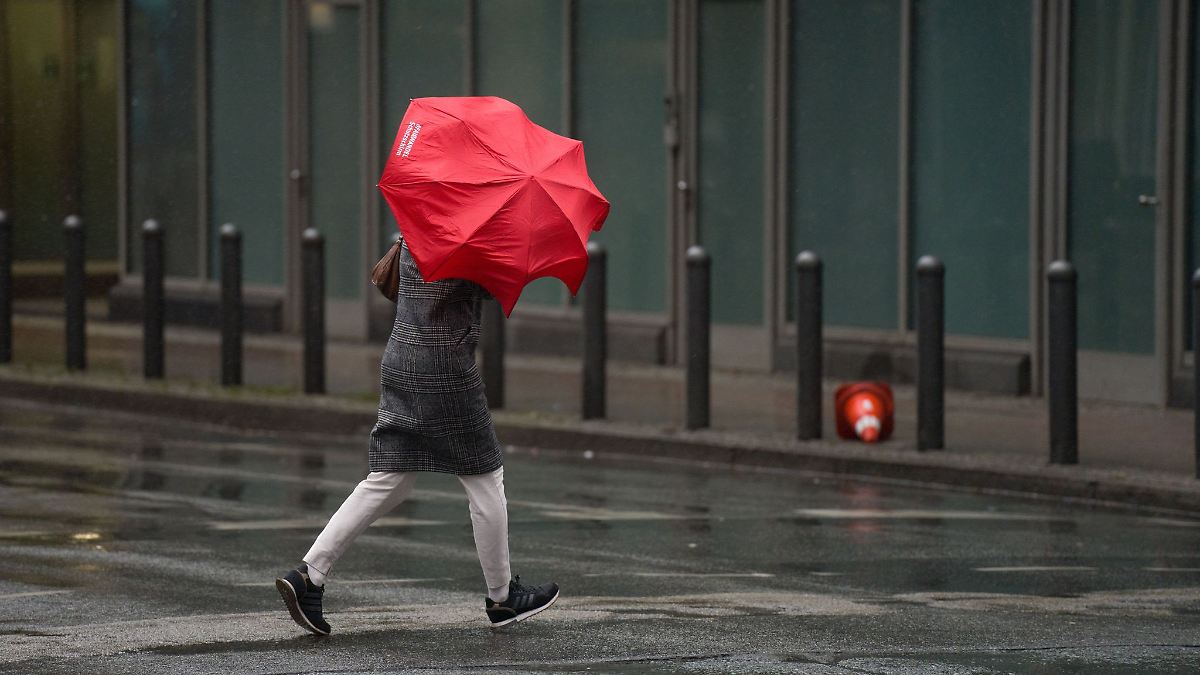 Sturmtief bringt Regen und starke Böen nach Hessen