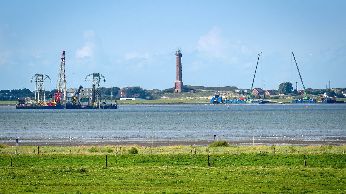Windstrom durchs Watt leiten: Wie wird Norderney unterbohrt?