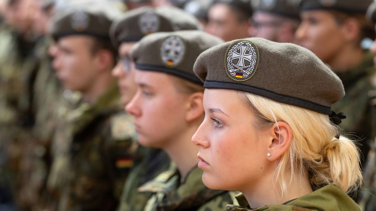 Rekruten von Heimatschutzregiment legen Diensteid ab