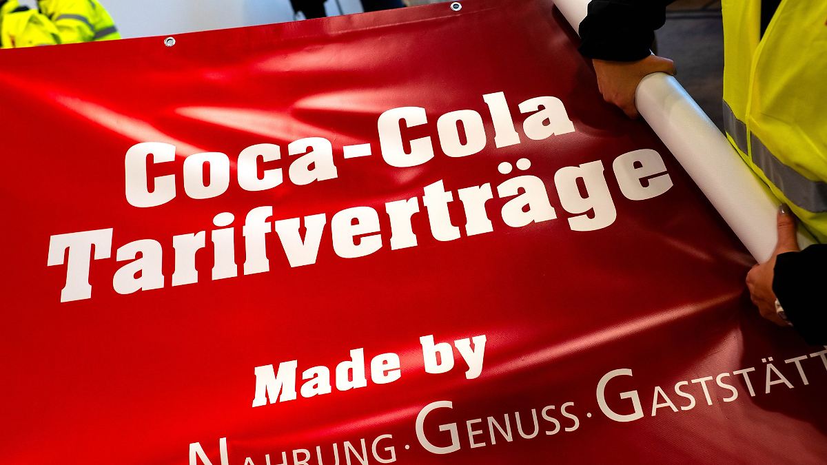 Warnstreik bei Coca-Cola in Bad Neuenahr-Ahrweiler