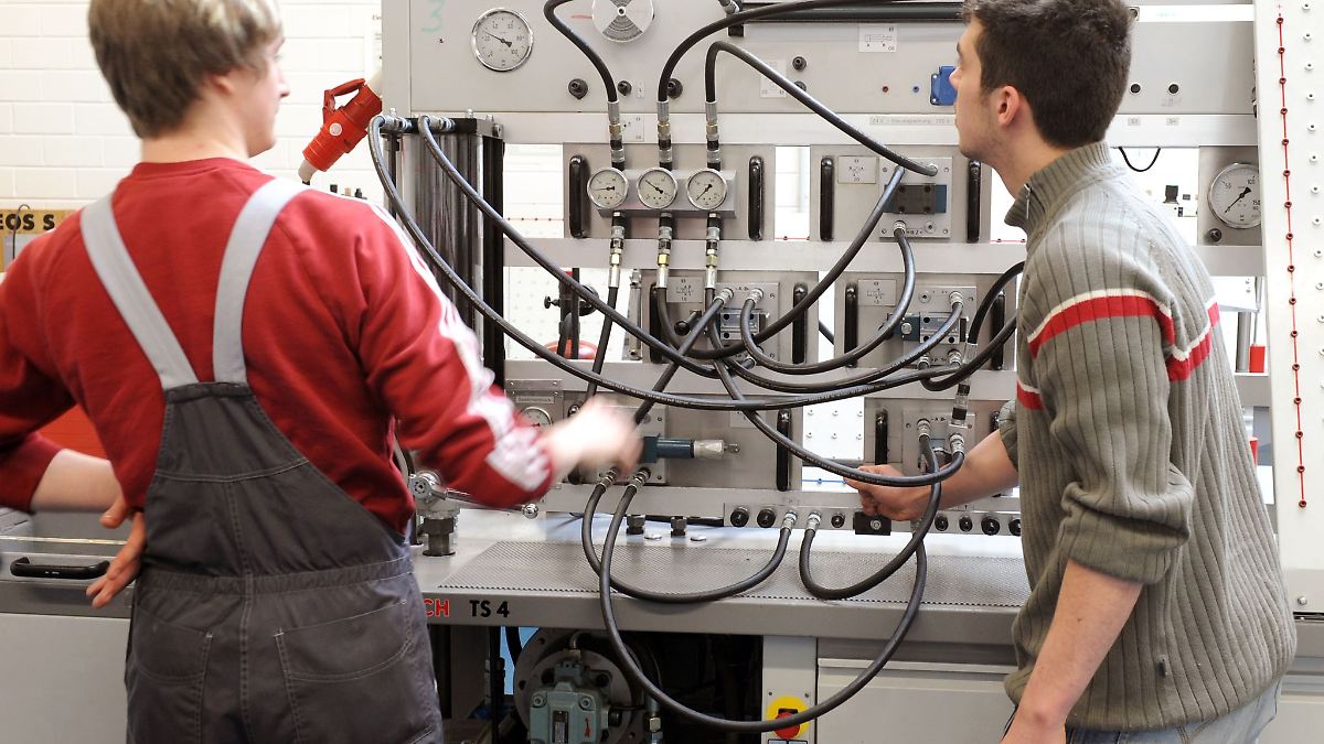 Ausbildungszahlen im Handwerk auf Zehnjahreshoch