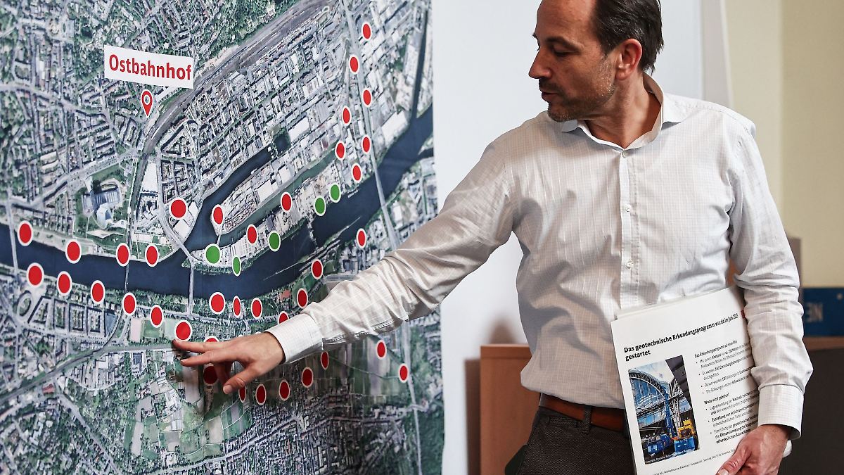 Bahn bohrt rund 100 Meter tief für riesiges Tunnelprojekt