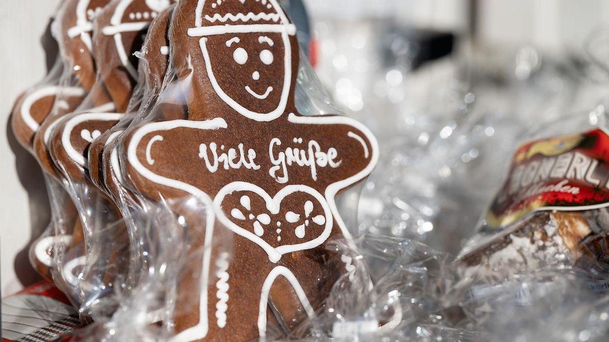 Andrang auf dem Pfefferkuchenmarkt in Pulsnitz