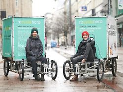Müllabfuhr per Lastenrad? Wie Wertstoffe nachhaltig entsorgt werden können