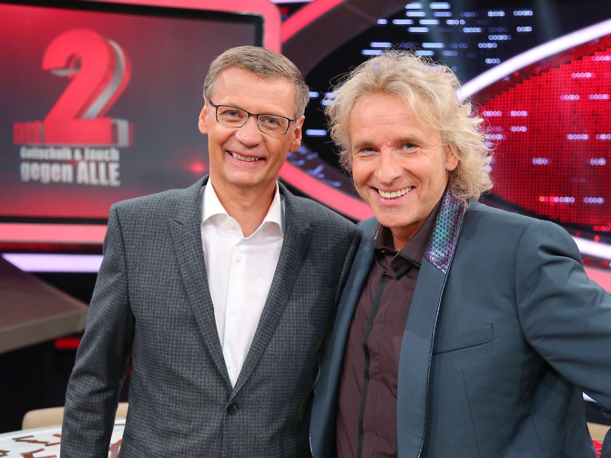 Die 2 - Thomas Gottschalk und Günther Jauch": Zweite Ausgabe verliert  Zuschauer und siegt trotzdem - n-tv.de