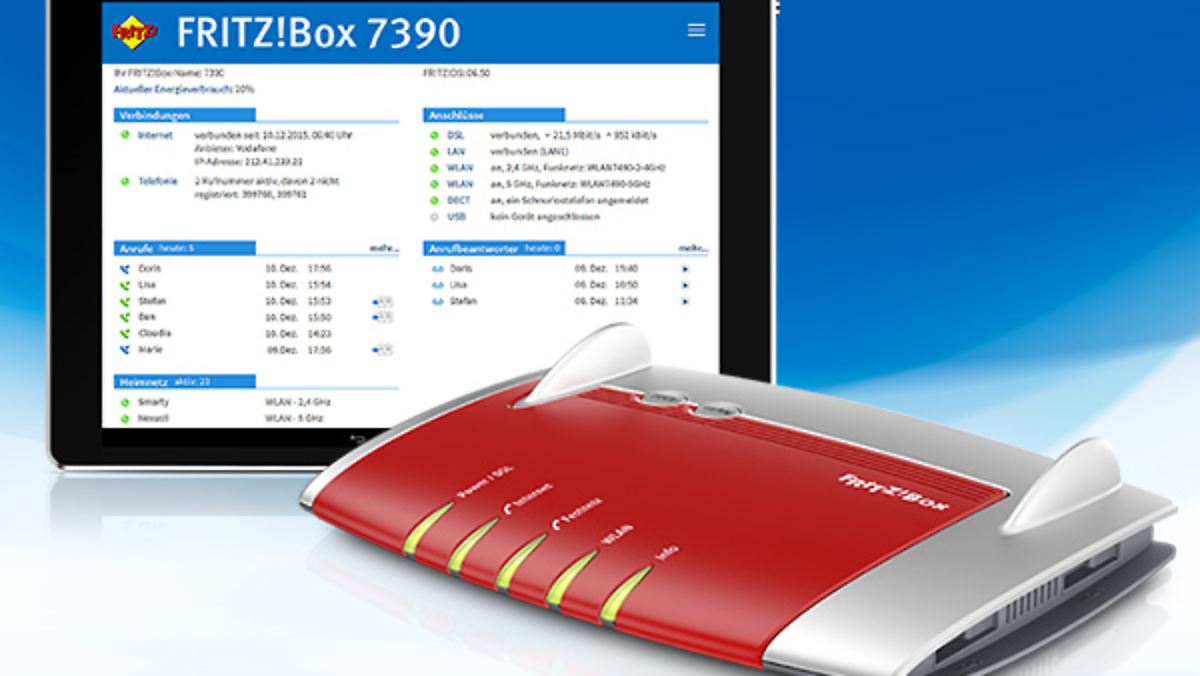 Viele neue Funktionen: Fritzbox 7390 erhält großes Update - n-tv.de