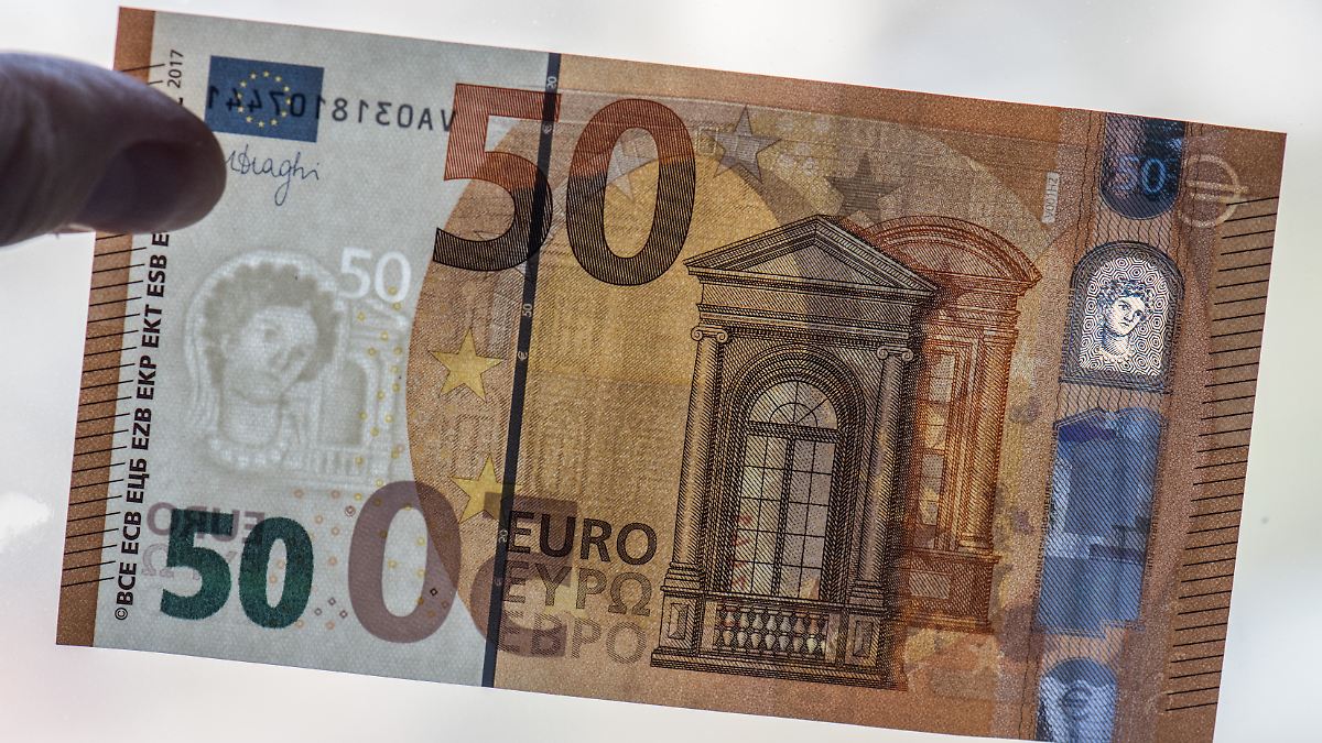 Gewicht Neuer 50 Euro Schein Schwergewicht des Bargeldes: Neuer 50-Euro-Schein kommt im April - n-tv.de