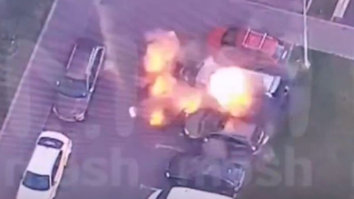 Explosion in Moskau gefilmt: Autobombe verletzt ranghohen russischen ...