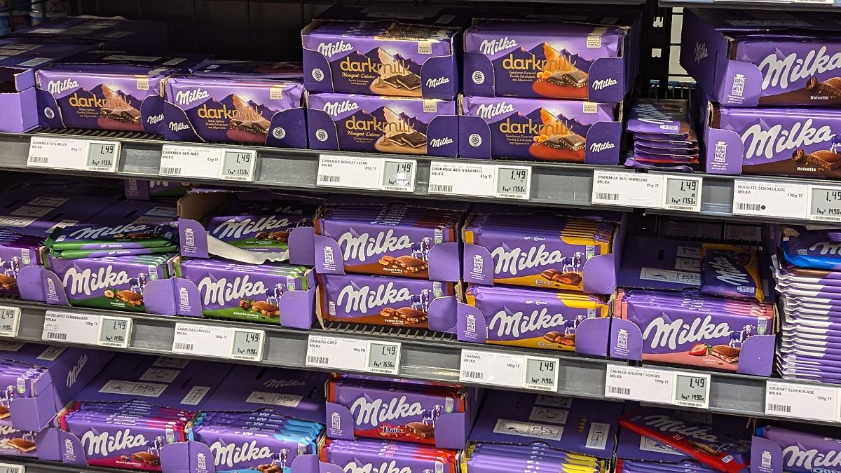 Milka-Schokolade in Supermärkten deutlich teurer