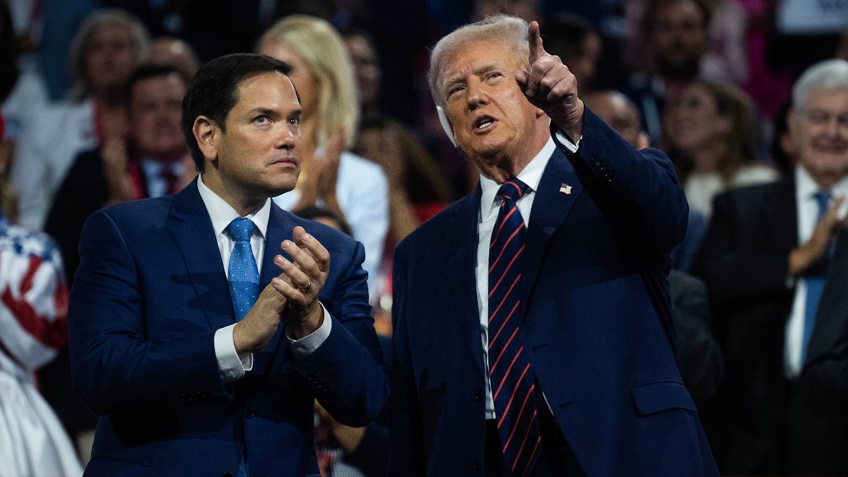 Marco Rubio - einer der wenigen "Normalen" an der Seite Trumps