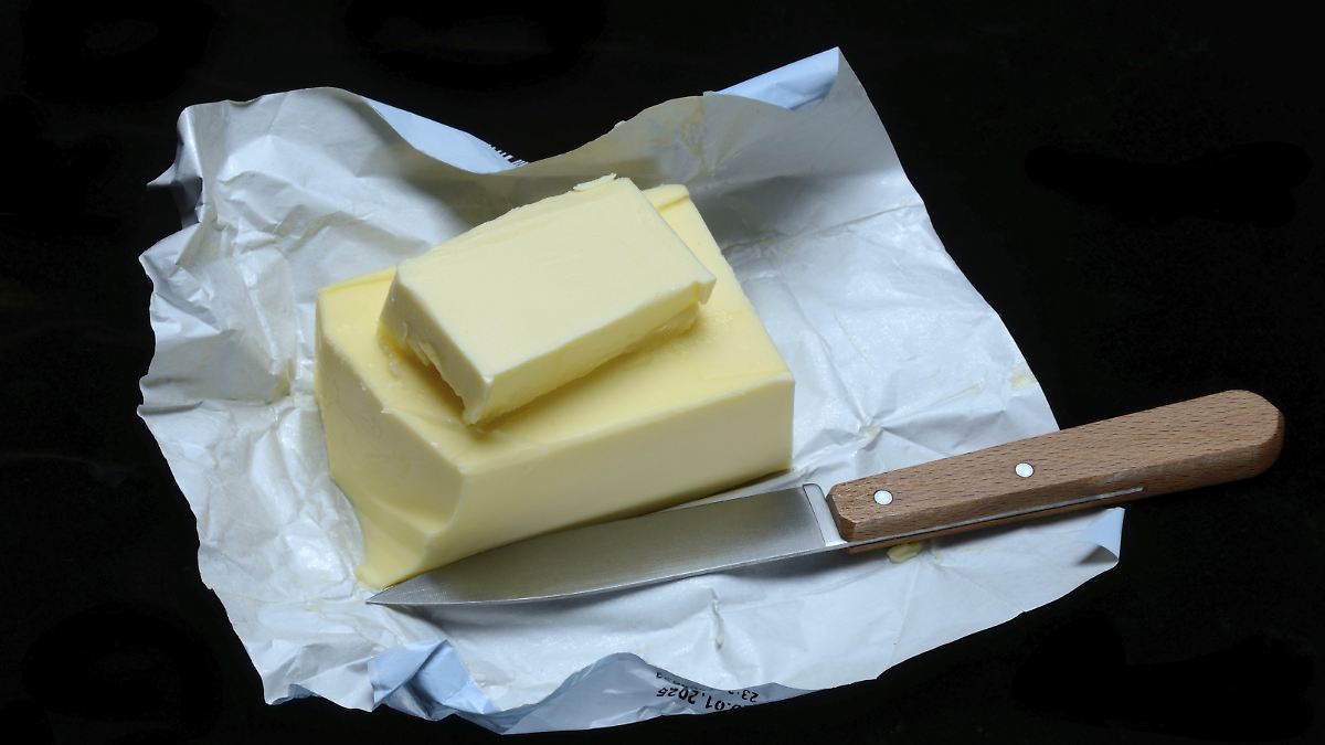 Butter kostet wieder weniger als zwei Euro