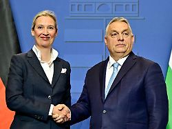 "Wir werden dem Pfad folgen": Weidel lobt "großes Vorbild" Ungarn