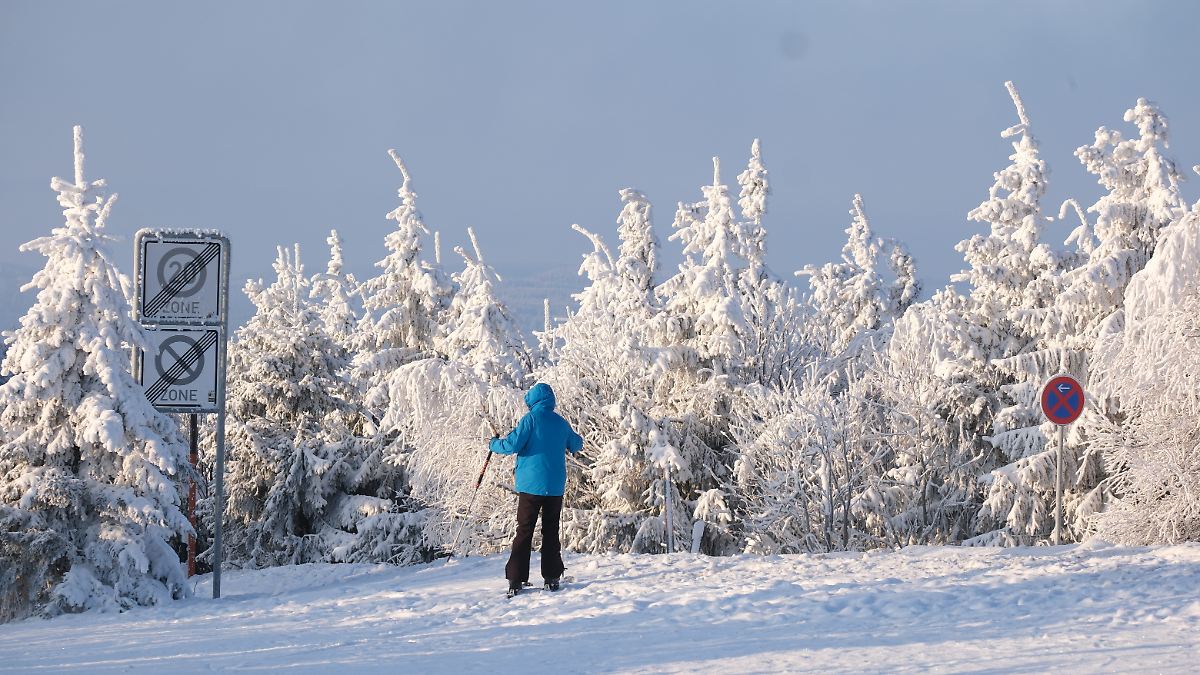 Meteorologen messen minus 23 Grad im Erzgebirge