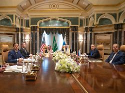 "Ernsthafter" Dialog: Ukraine-Gespräche in Riad enden ohne Ergebnis