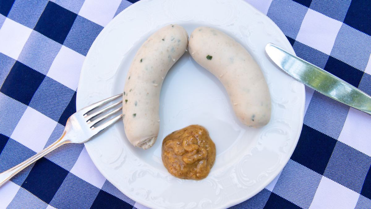 Die Weißwurst entstand durch ein Missgeschick