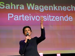 BSW bangt um Einzug in Bundestag: Wagenknecht: "Wir haben gestört und wir stören noch weiter"