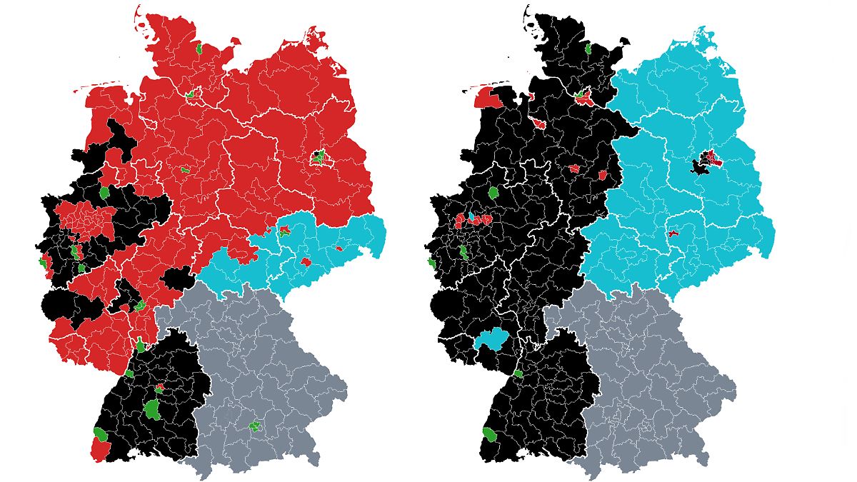 So stark verändert die Wahl die Deutschland-Karte
