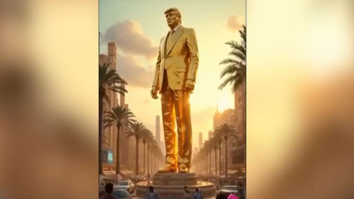 Trump teilt groteske KI-Vision für den Gazastreifen