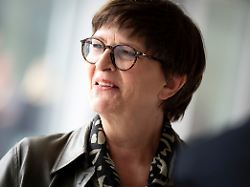 Sondierung für Koalition startet: Esken: "Ich verspreche, dass ich nerve"