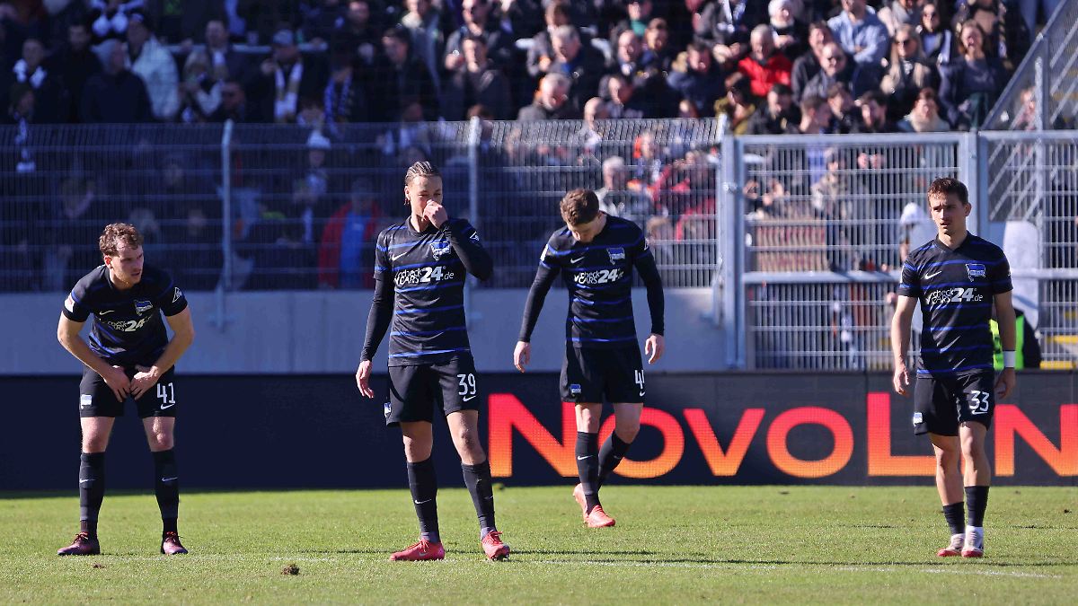 Katastrophale Hertha geht beim Dorfklub komplett unter