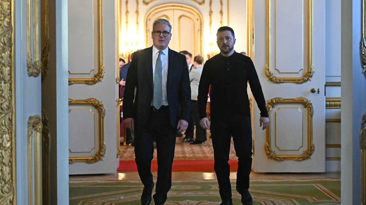 Ein flammender Appell und Tausende Raketen für die Ukraine