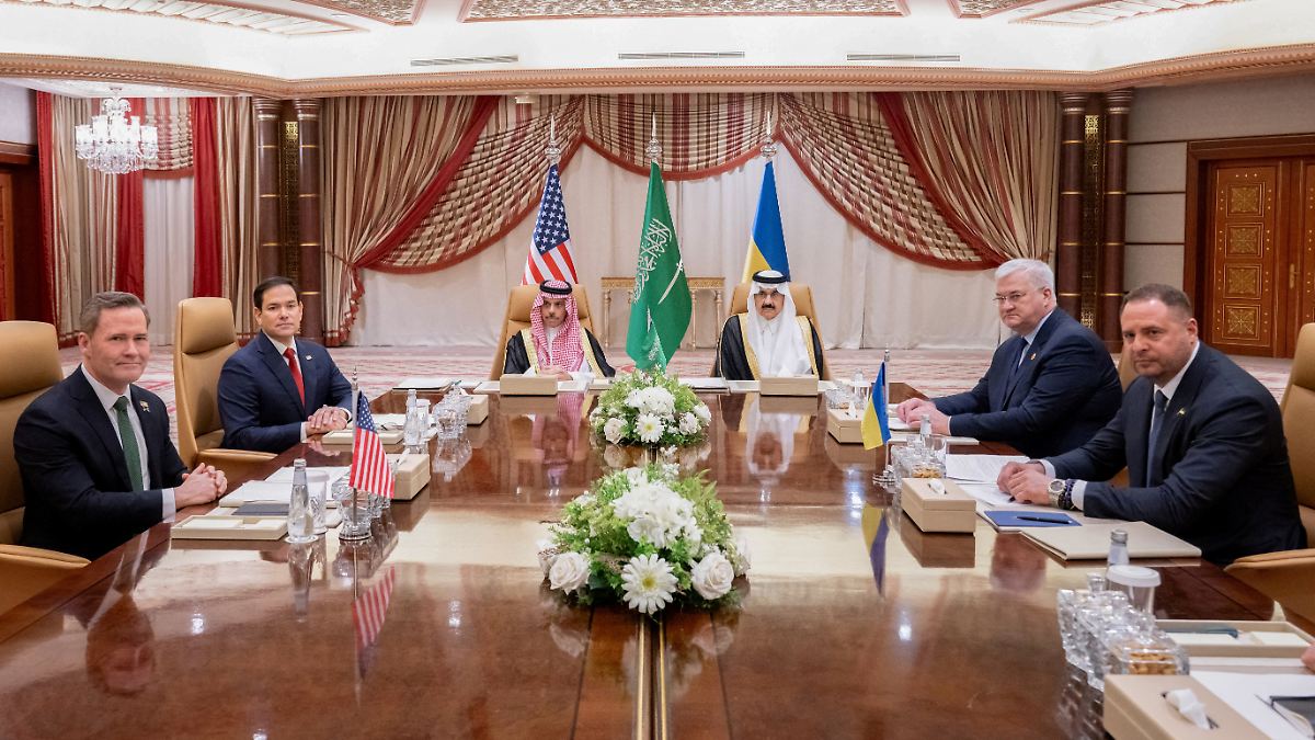 Ukraine bewertet erste Runde mit den USA als "okay"