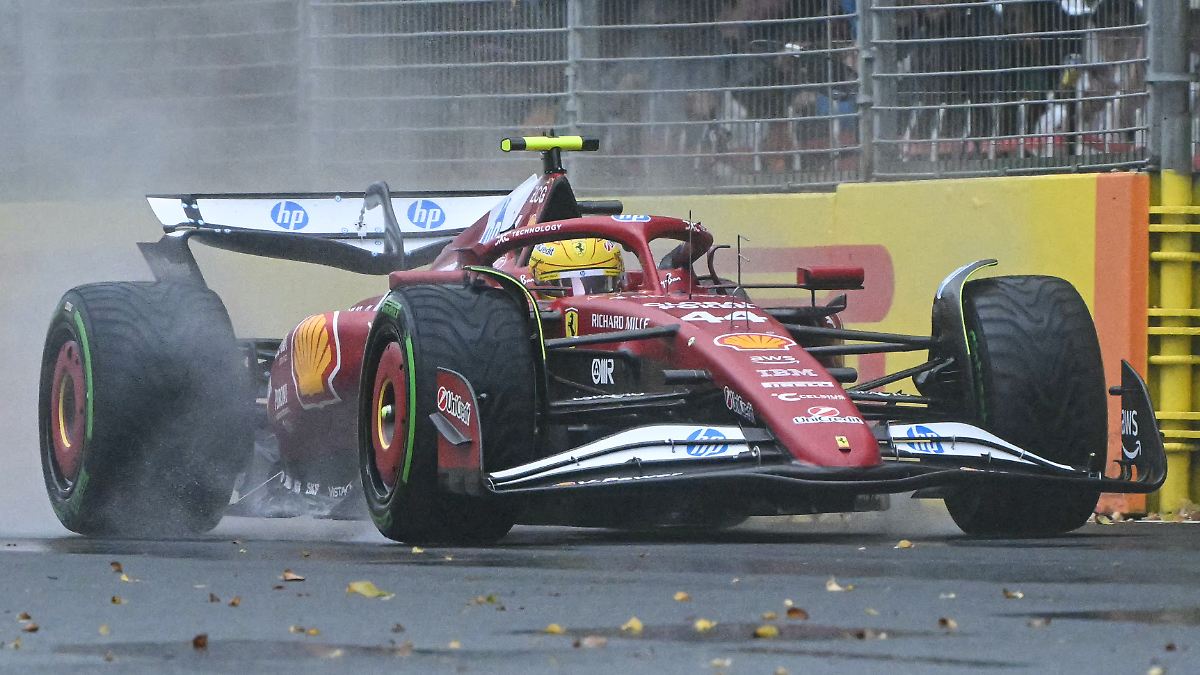 Lewis Hamilton rast ungebremst in den Ferrari-Albtraum