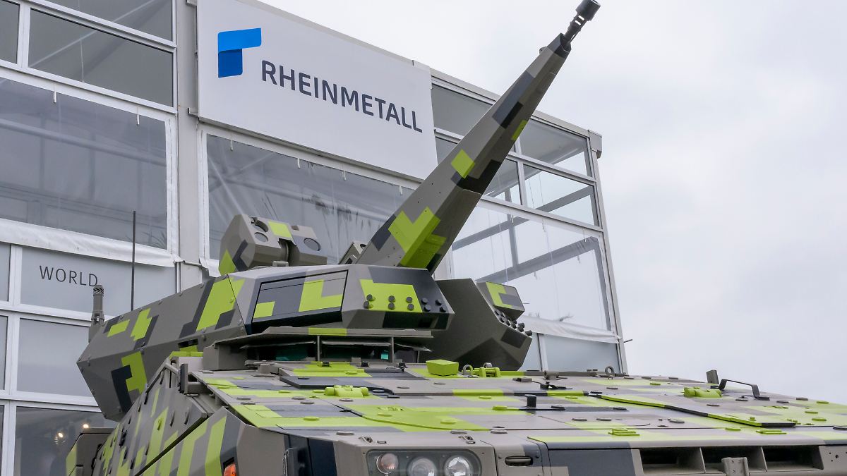 Rheinmetall steigert Umsatz um fast die Hälfte