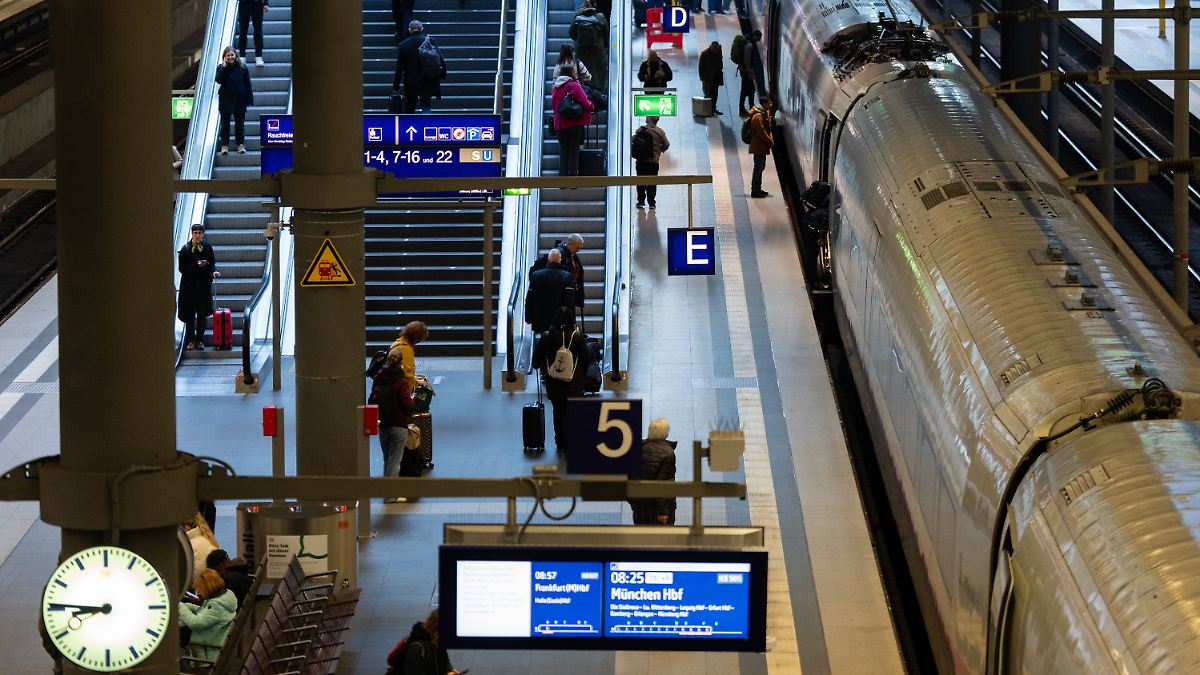 Berliner Hauptbahnhof am Wochenende teilweise gesperrt