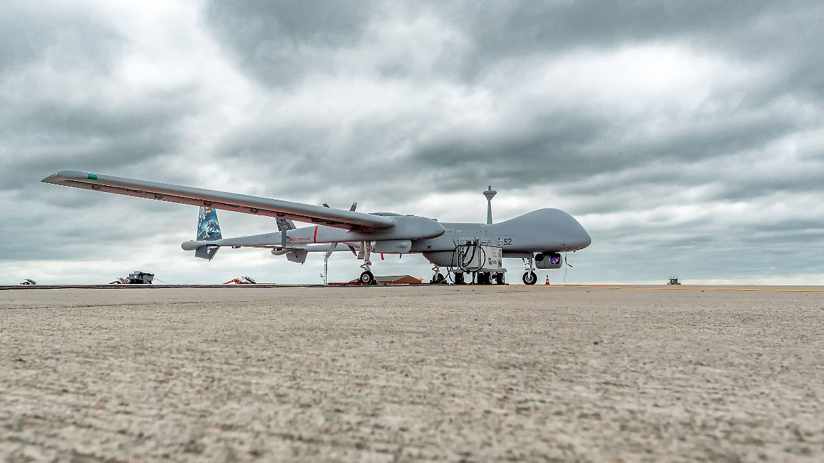 NATOオペレーション「バルトセントリー2025」：ブンデスウェールドローンヘロンTPはバルト海の沿岸海域を監視しています