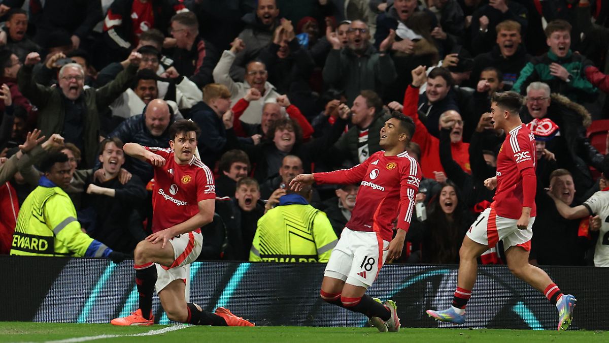 Man United zieht mit spektakulärem Comeback ins EL-Halbfinale ein